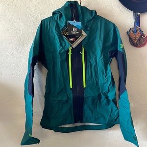NWT Salomon Goretex touring shell